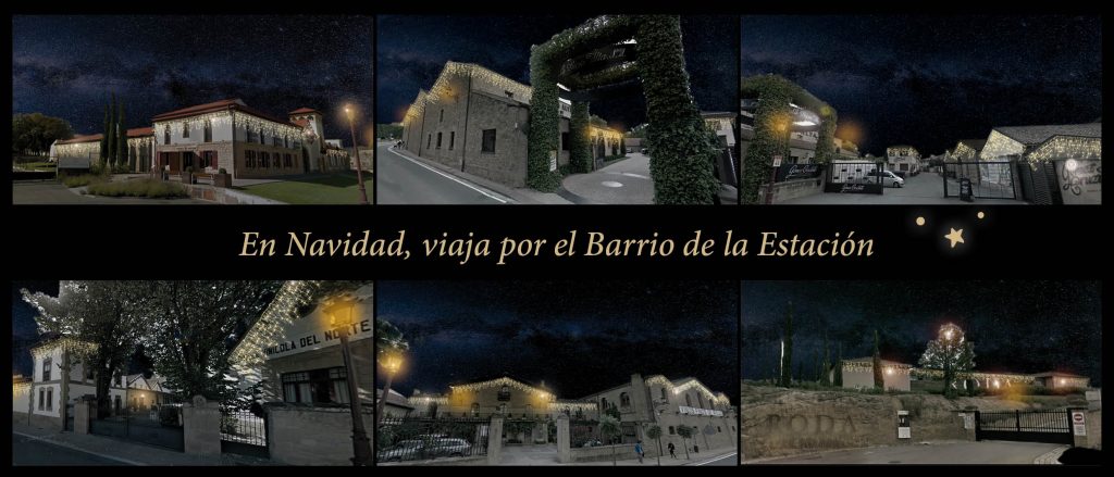 The Barrio de la Estación lights up its most special Christmas