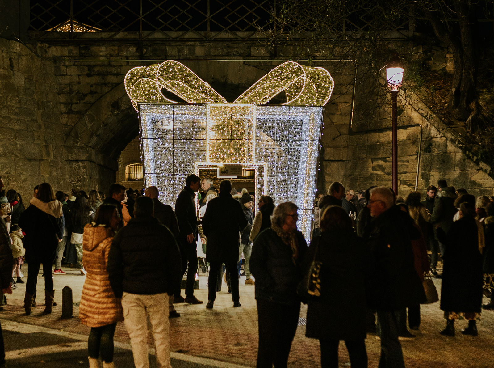 It’s already Christmas in the Barrio de la Estación