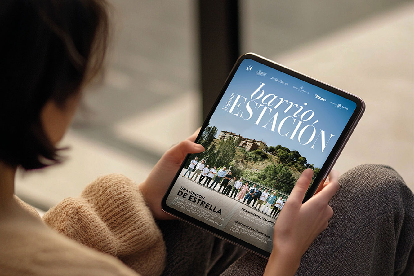 El Barrio de la Estación presenta su revista digital para ensalzar la cultura del vino y la gastronomía